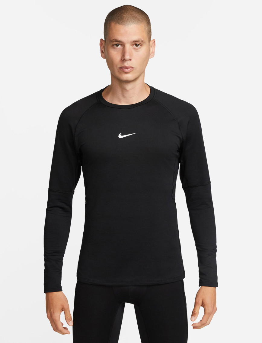 Nike Pro Warm Erkek Siyah Sweatshirt Nike Pro Warm Erkek Siyah Sweatshirt