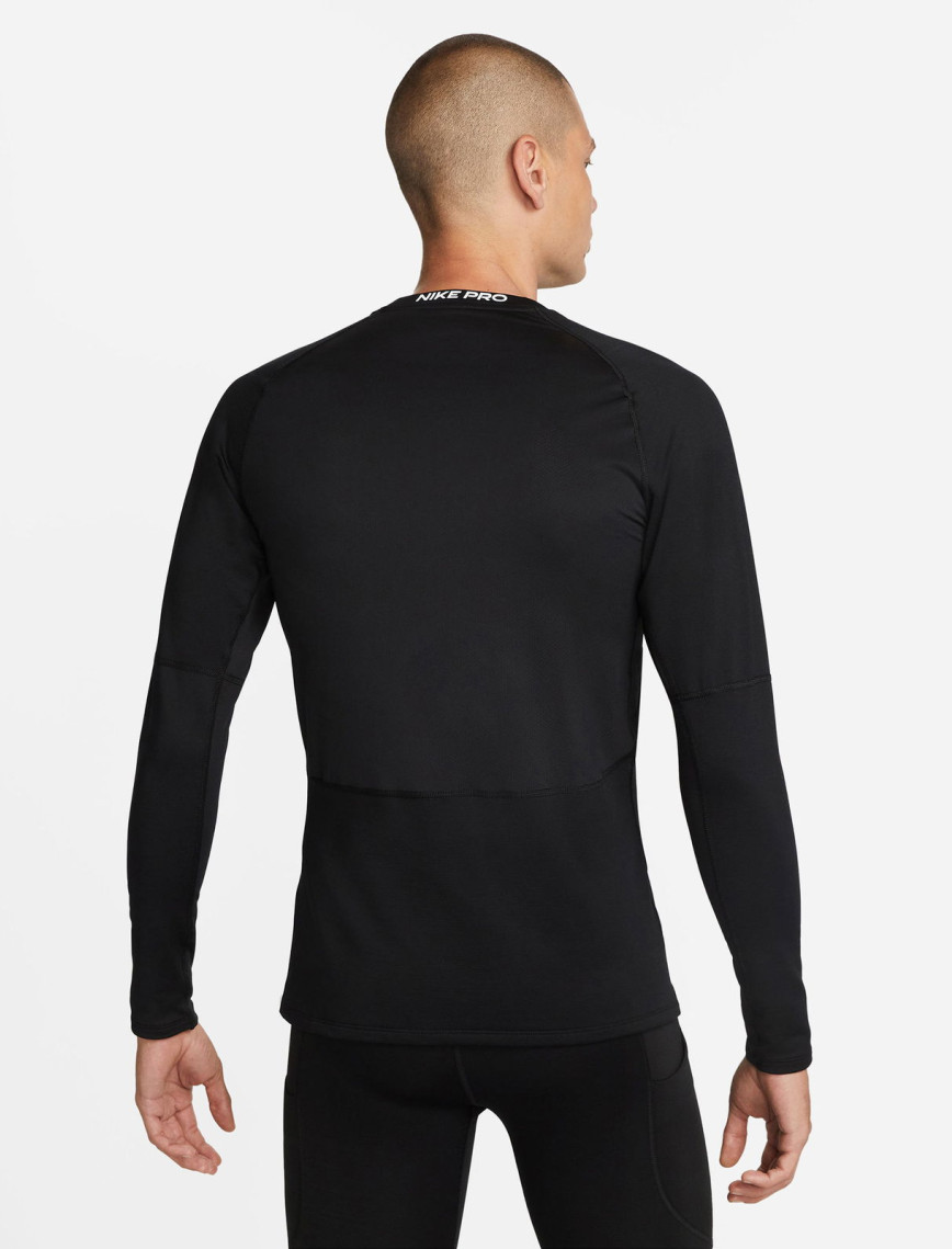 Nike Pro Warm Erkek Siyah Sweatshirt Nike Pro Warm Erkek Siyah Sweatshirt