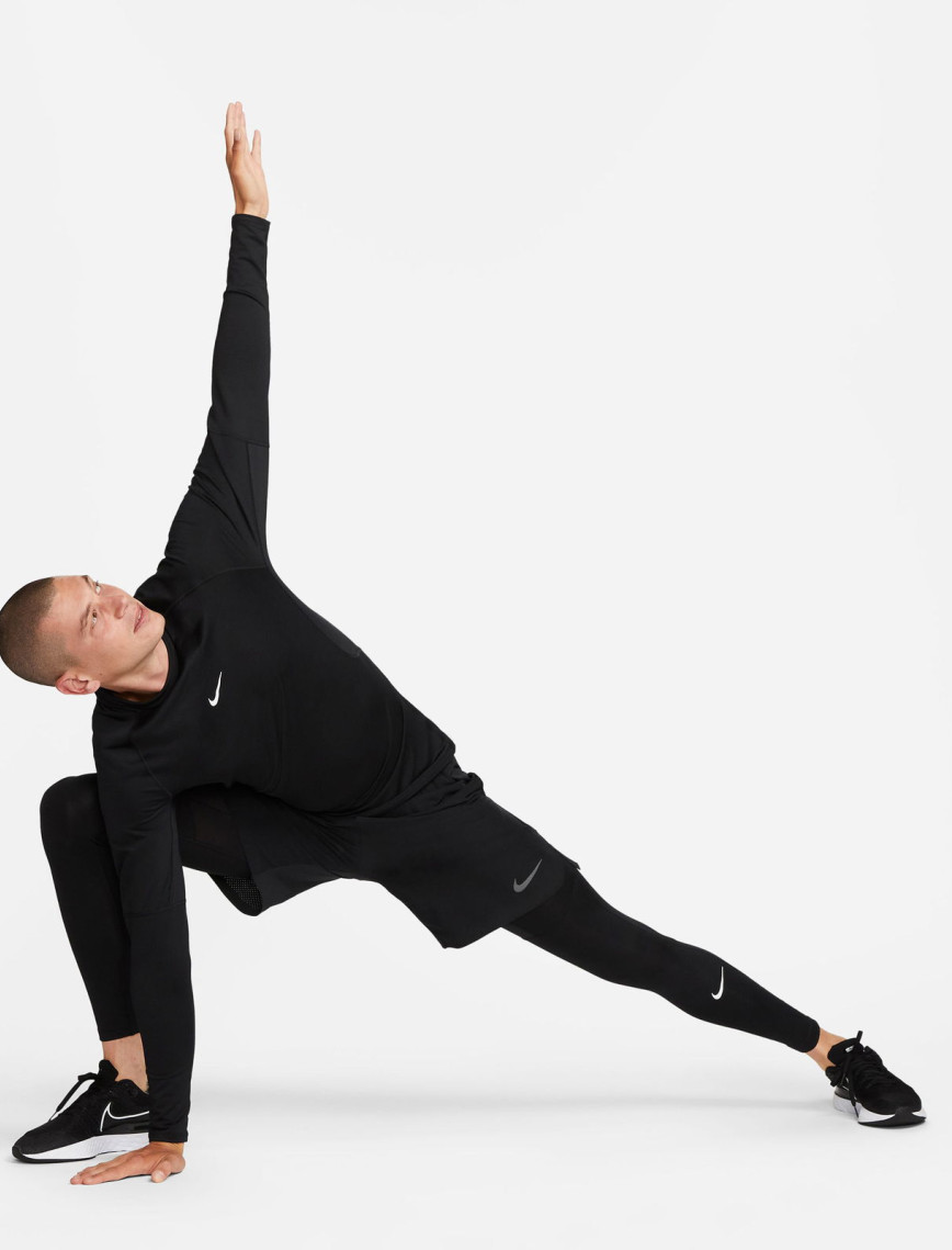 Nike Pro Warm Erkek Siyah Sweatshirt Nike Pro Warm Erkek Siyah Sweatshirt