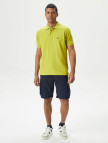 Nautica Erkek Yeşil Classic Fit Kısa Kollu Polo Yaka T-Shirt