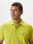 Nautica Erkek Yeşil Classic Fit Kısa Kollu Polo Yaka T-Shirt