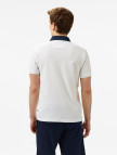 Nautica Erkek Beyaz Classic Fit Polo Yaka T-Shirt