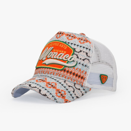 RustandRich Kadın Erkek Turuncu Trucker Şapka-City's Collection-Monaco