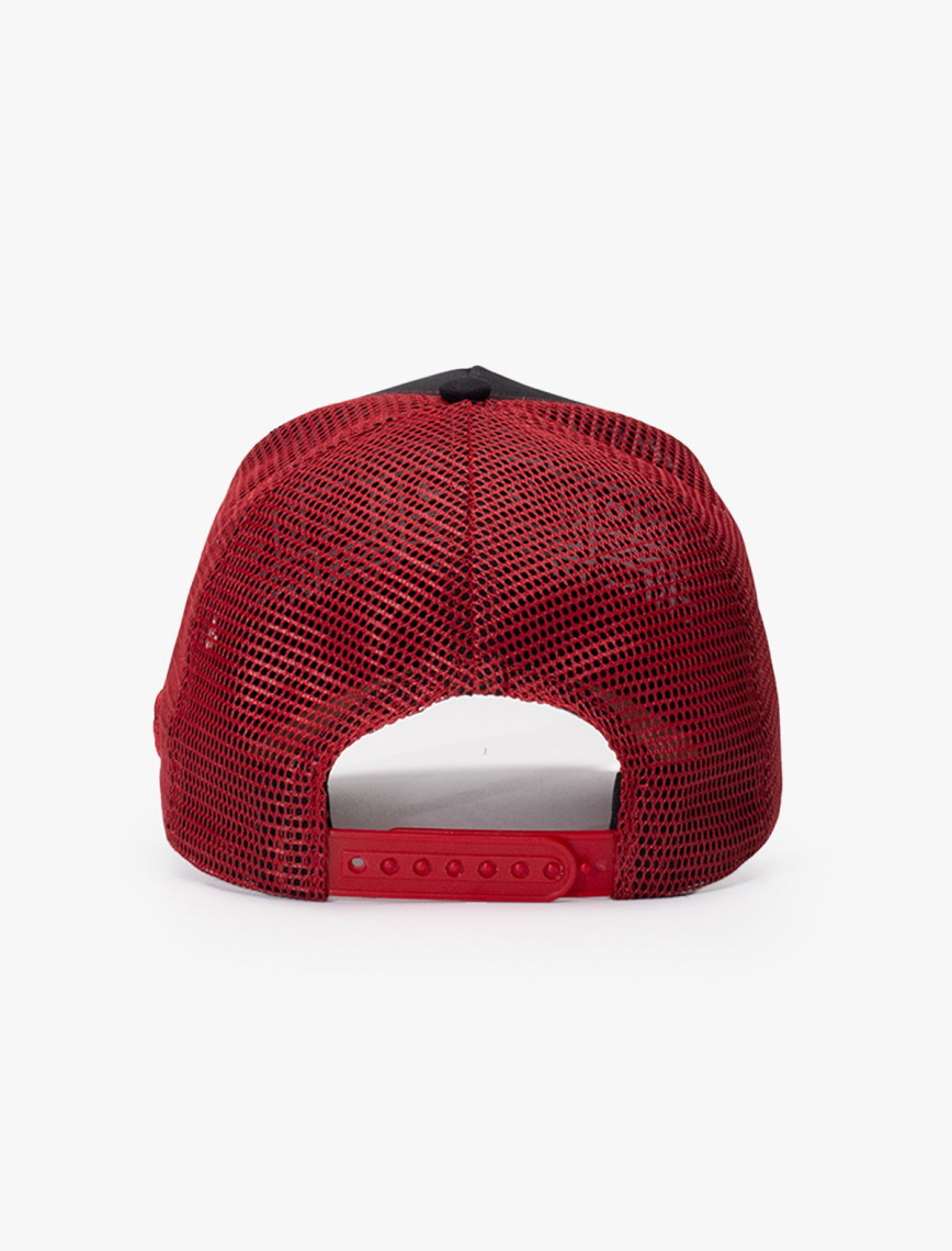 RustandRich Kadın Erkek Siyah Trucker Şapka-Urban Collection-Old Money RustandRich Kadın Erkek Siyah Trucker Şapka-Urban Collection-Old Money