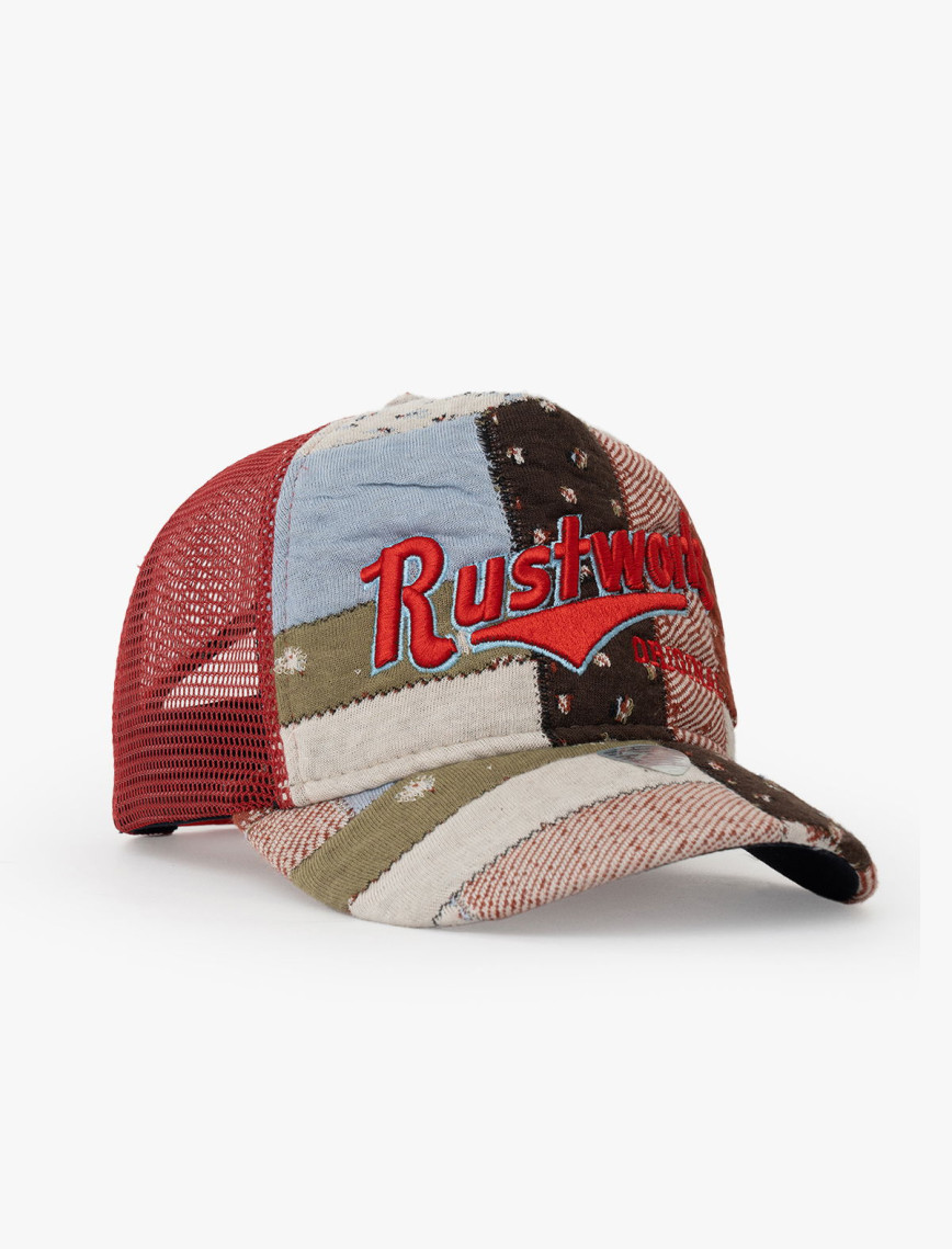 RustandRich Kadın Erkek Renkli Trucker Şapka-Gypsy Collection-Rustwork RustandRich Kadın Erkek Renkli Trucker Şapka-Gypsy Collection-Rustwork