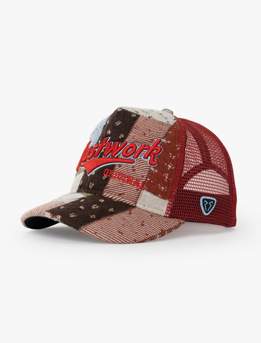 RustandRich Kadın Erkek Renkli Trucker Şapka-Gypsy Collection-Rustwork RustandRich Kadın Erkek Renkli Trucker Şapka-Gypsy Collection-Rustwork