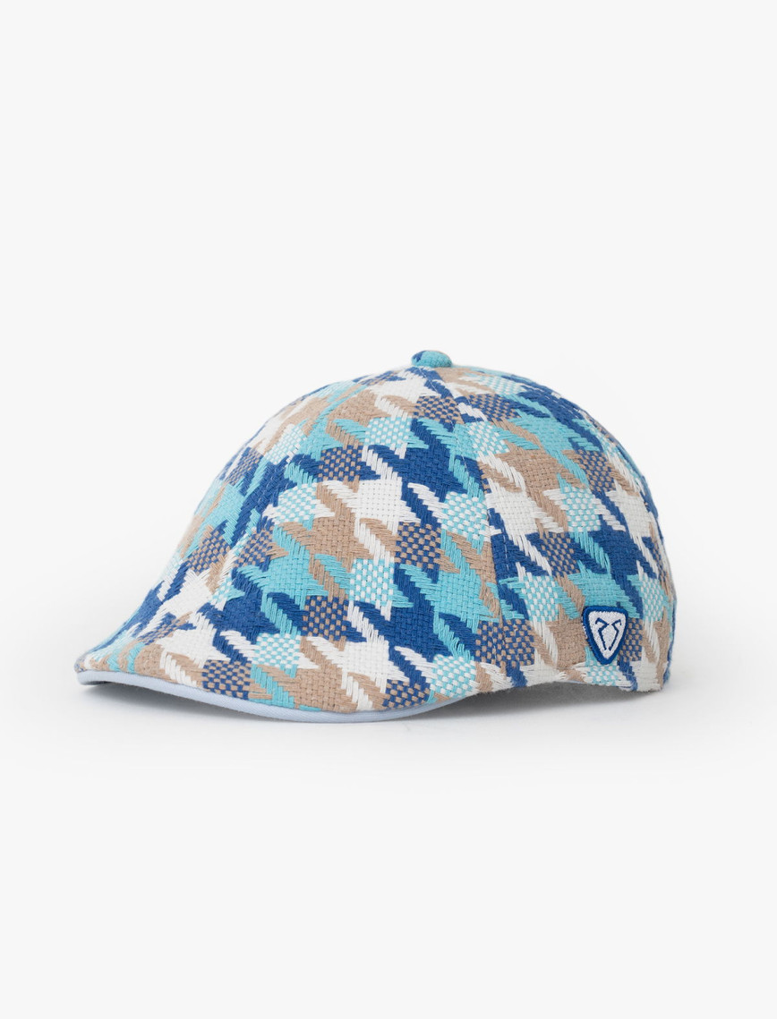 RustandRich Kadın Erkek Mavi Casket Şapka-Urban Collection-Born In Earth