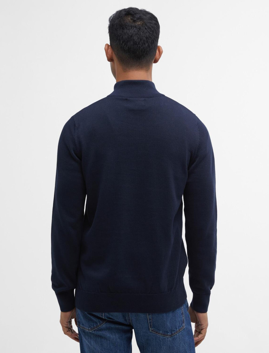 Barbour Pima Cotton Yarım Fermuarlı Kazak Barbour Pima Cotton Yarım Fermuarlı Kazak