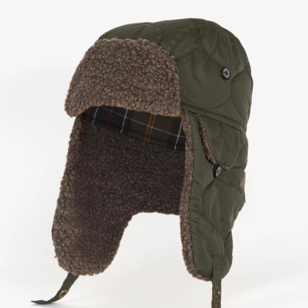 Barbour Sandbay Kapitone Trapper Şapka Barbour Sandbay Kapitone Trapper Şapka