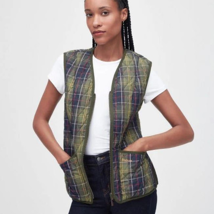 Barbour Tartan Betty İçlik-Yelek - Beadnell Ceketler İle Uyumludur Barbour Tartan Betty İçlik-Yelek - Beadnell Ceketler İle Uyumludur