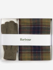 Barbour Tartan Atkı ve Eldiven Hediye Seti Barbour Tartan Atkı ve Eldiven Hediye Seti