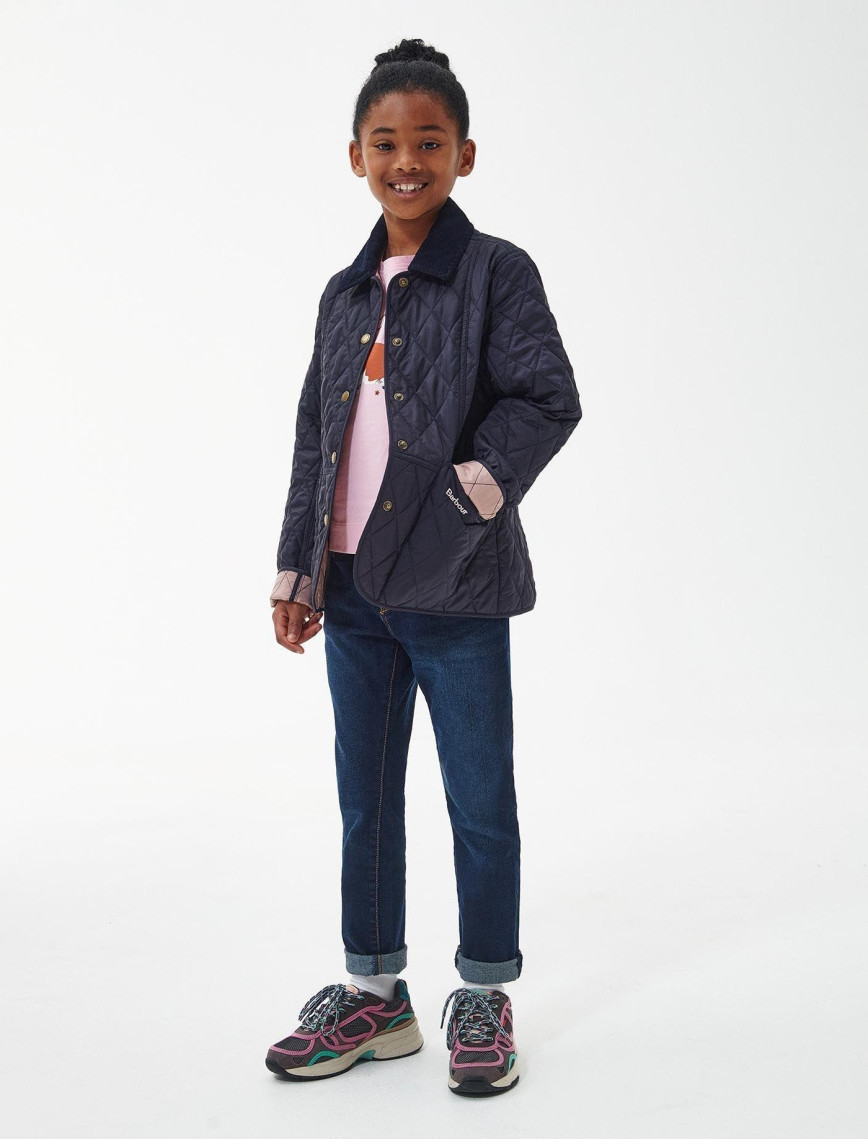 Barbour Summer Liddesdale Kız Kapitone Ceket Barbour Summer Liddesdale Kız Kapitone Ceket