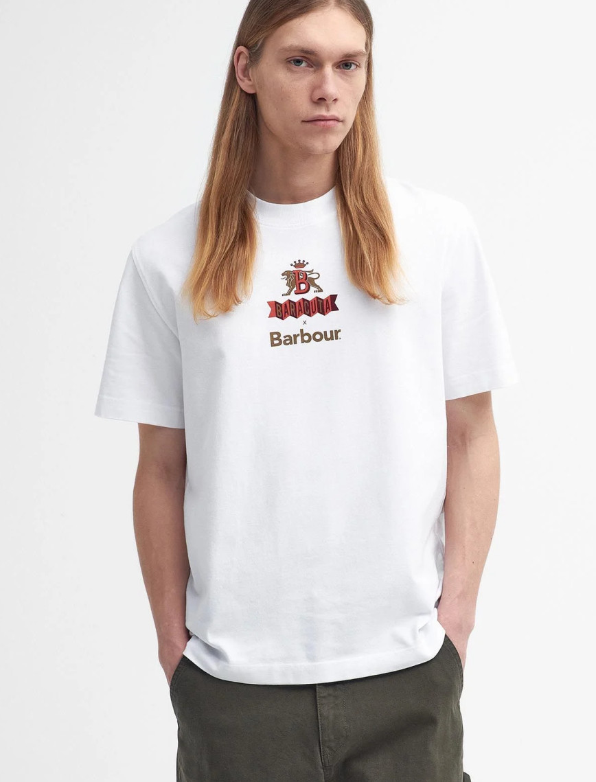 Barbour x Baracuta Archive Relaxed T-Shirt Barbour x Baracuta Archive Relaxed T-Shirt