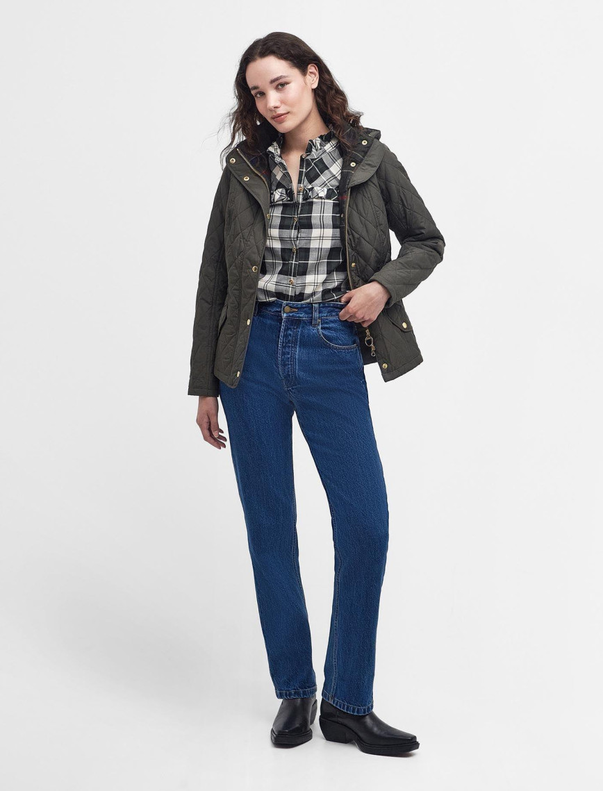 Barbour Kadın Millfire Quilt Kapitone Ceket Barbour Kadın Millfire Quilt Kapitone Ceket