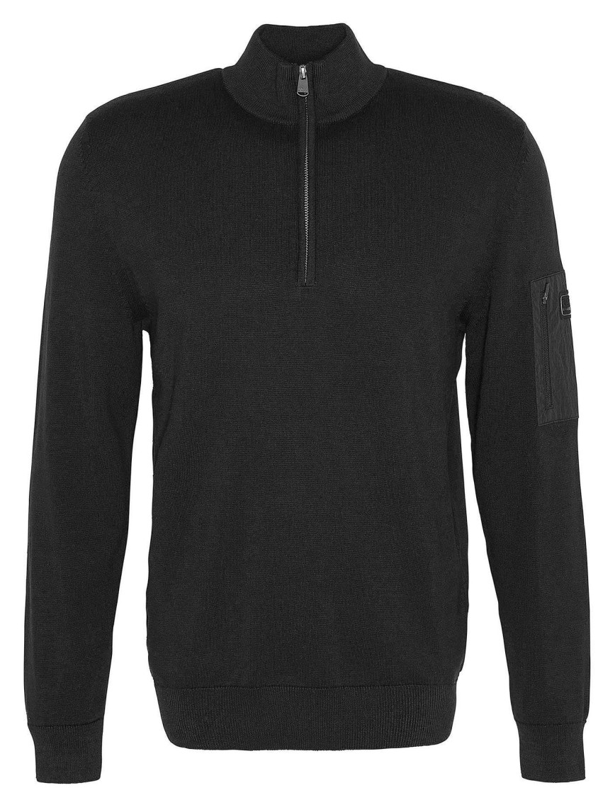 B.Intl Blades Pamuklu Yarım Fermuarlı Kazak B.Intl Blades Pamuklu Yarım Fermuarlı Kazak