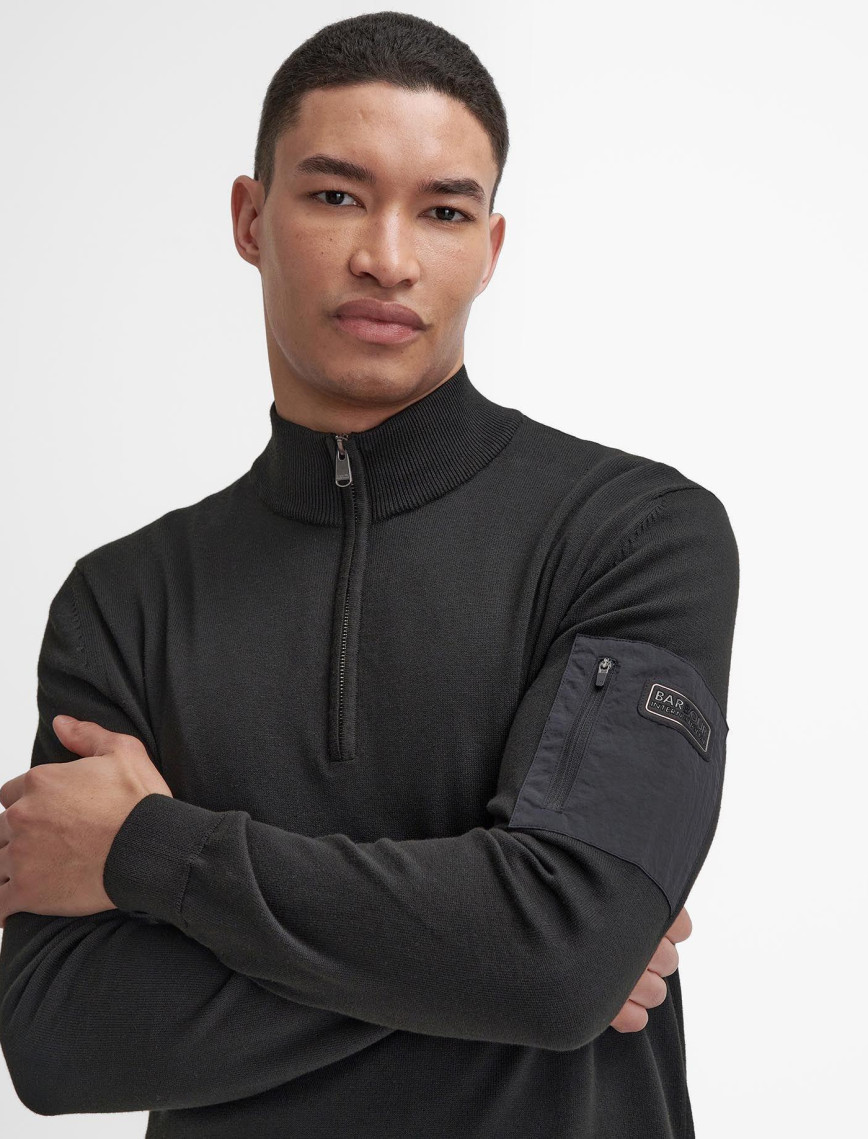 B.Intl Blades Pamuklu Yarım Fermuarlı Kazak B.Intl Blades Pamuklu Yarım Fermuarlı Kazak