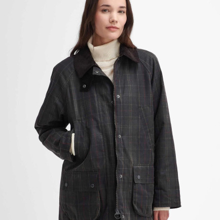 Barbour Tartan Ashby Yağlı Ceket Barbour Tartan Ashby Yağlı Ceket