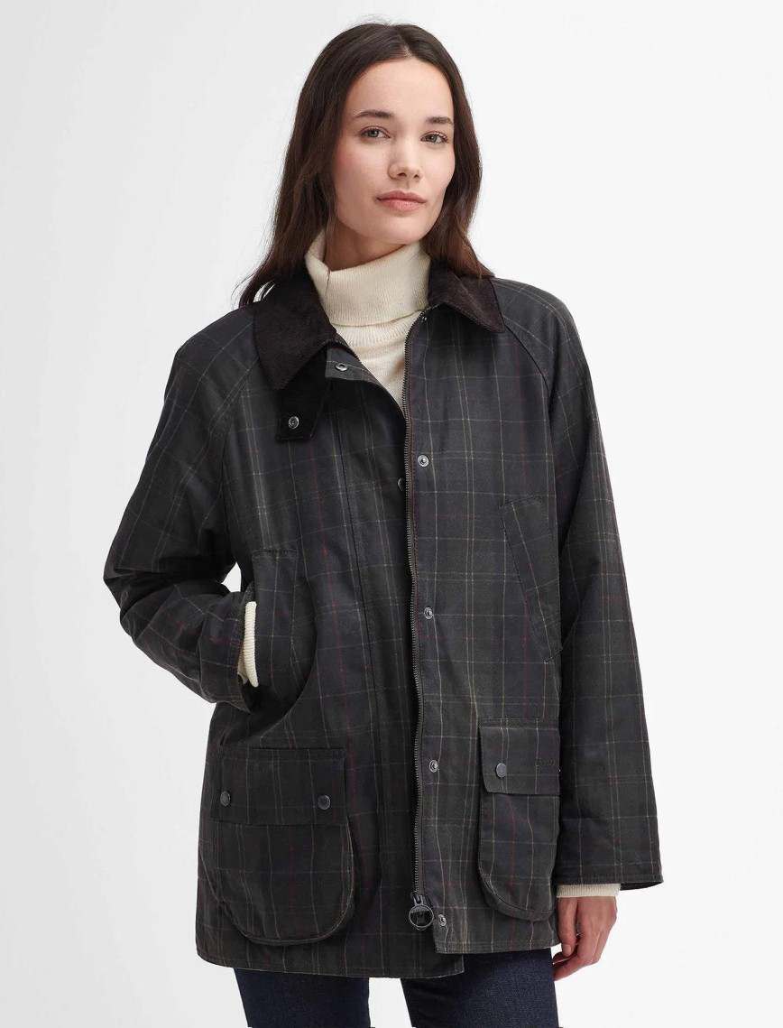 Barbour Tartan Ashby Yağlı Ceket Barbour Tartan Ashby Yağlı Ceket