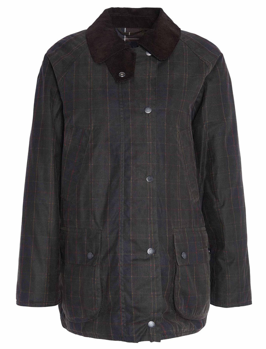 Barbour Tartan Ashby Yağlı Ceket Barbour Tartan Ashby Yağlı Ceket