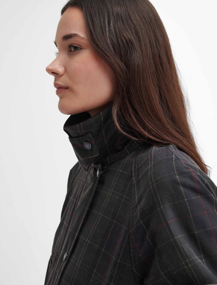 Barbour Tartan Ashby Yağlı Ceket Barbour Tartan Ashby Yağlı Ceket