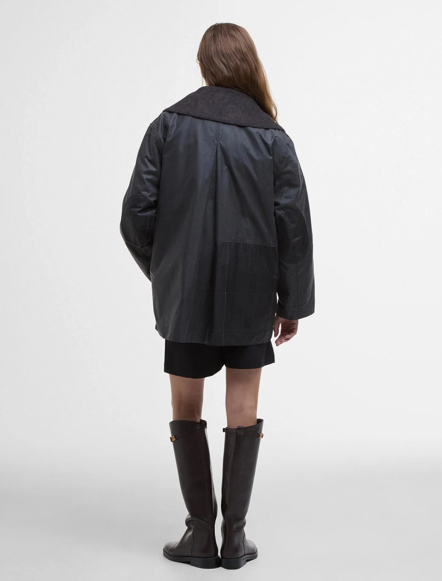 Barbour x GANNI Yağlı Duffle Ceket Barbour x GANNI Yağlı Duffle Ceket