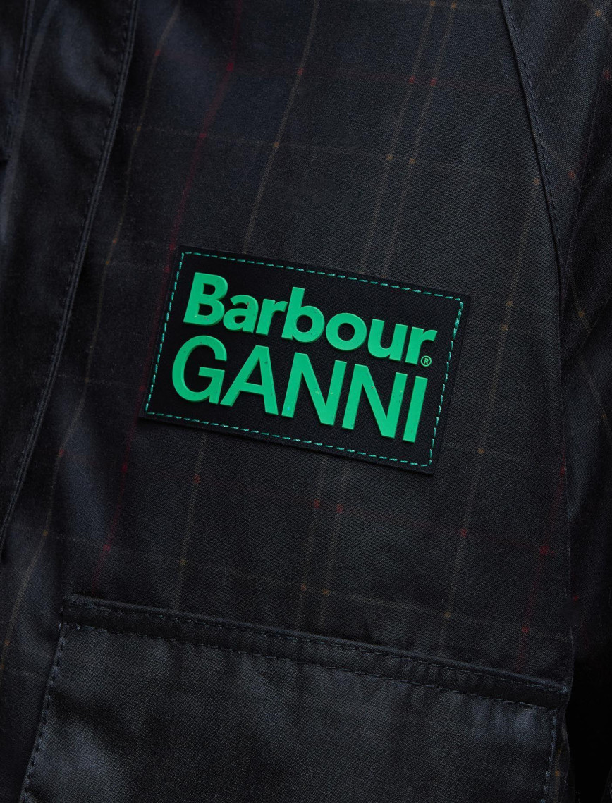 Barbour x GANNI Anorak Smock Yağlı Ceket Barbour x GANNI Anorak Smock Yağlı Ceket