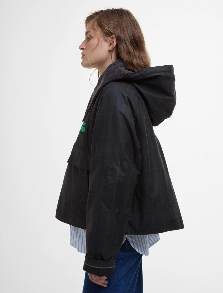 Barbour x GANNI Anorak Smock Yağlı Ceket Barbour x GANNI Anorak Smock Yağlı Ceket
