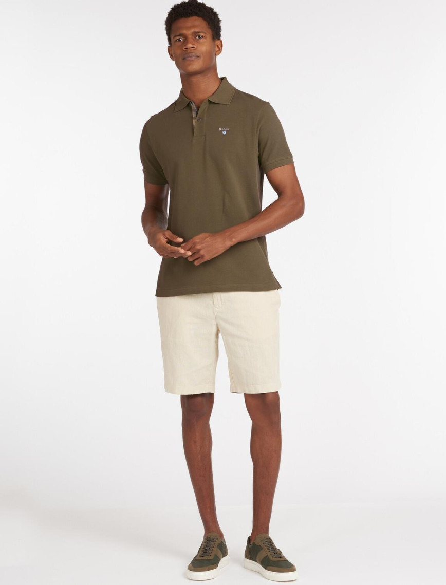 Barbour Tartan Pique Polo Yaka Barbour Tartan Pique Polo Yaka