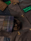 Barbour x GANNI Yağlı Trench Ceket Barbour x GANNI Yağlı Trench Ceket
