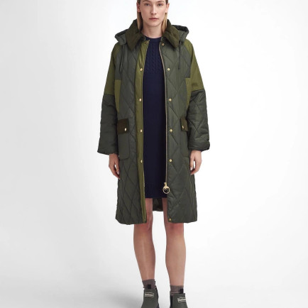 Barbour Cookston Kapitone Ceket