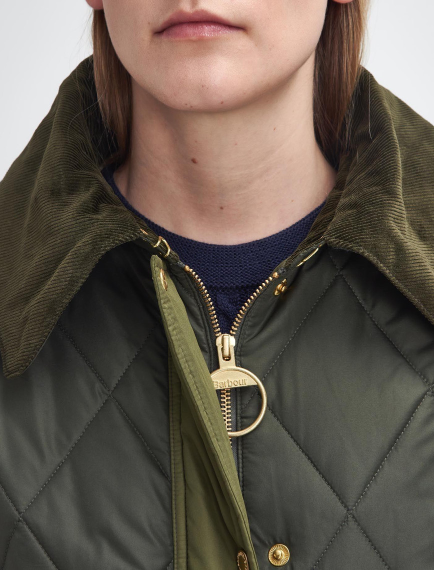 Barbour Cookston Kapitone Ceket