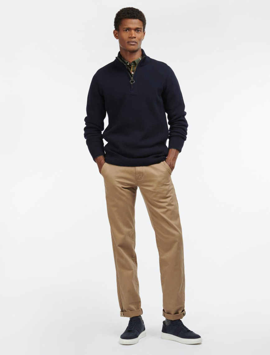 Barbour Holden Half Zip Knitted Kazak Barbour Holden Half Zip Knitted Kazak