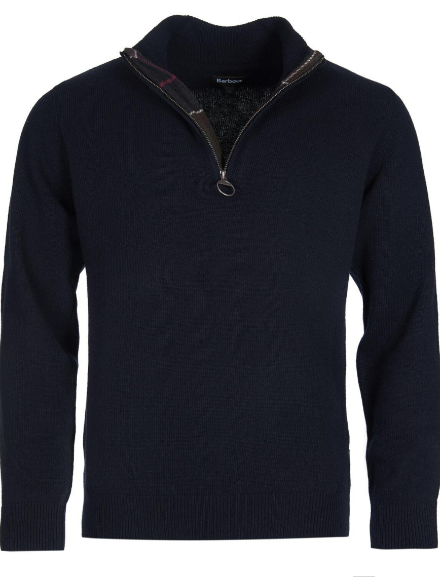 Barbour Holden Half Zip Knitted Kazak Barbour Holden Half Zip Knitted Kazak