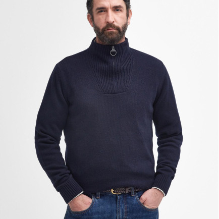 Barbour Pullover Nelson Yarım Fermuar Kazak Barbour Pullover Nelson Yarım Fermuar Kazak