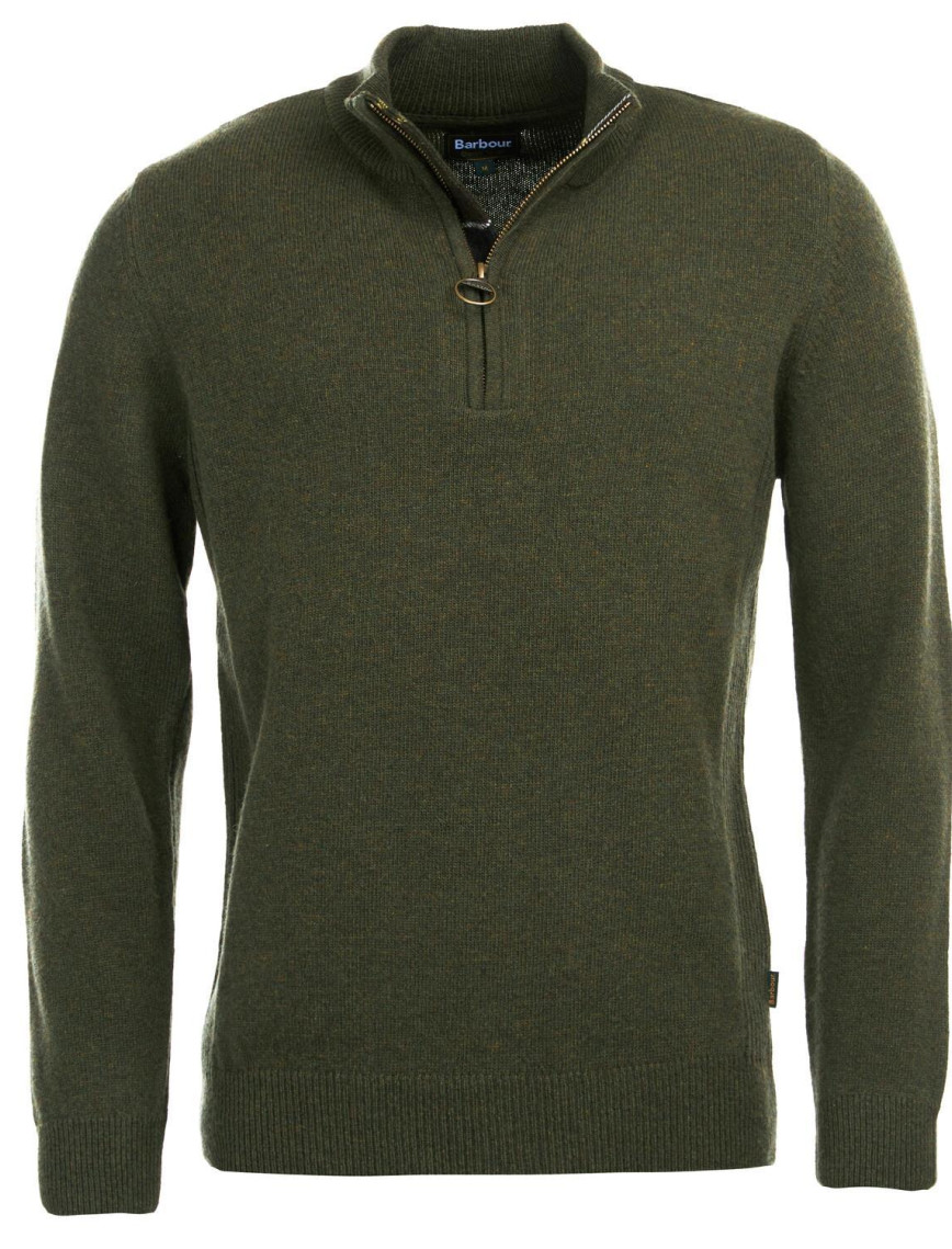 Barbour Holden Half Zip Knitted Kazak Barbour Holden Half Zip Knitted Kazak