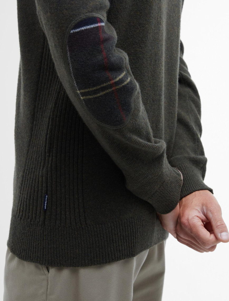 Barbour Holden Half Zip Knitted Kazak Barbour Holden Half Zip Knitted Kazak