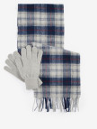 Barbour Tartan Atkı ve Eldiven Hediye Seti Barbour Tartan Atkı ve Eldiven Hediye Seti