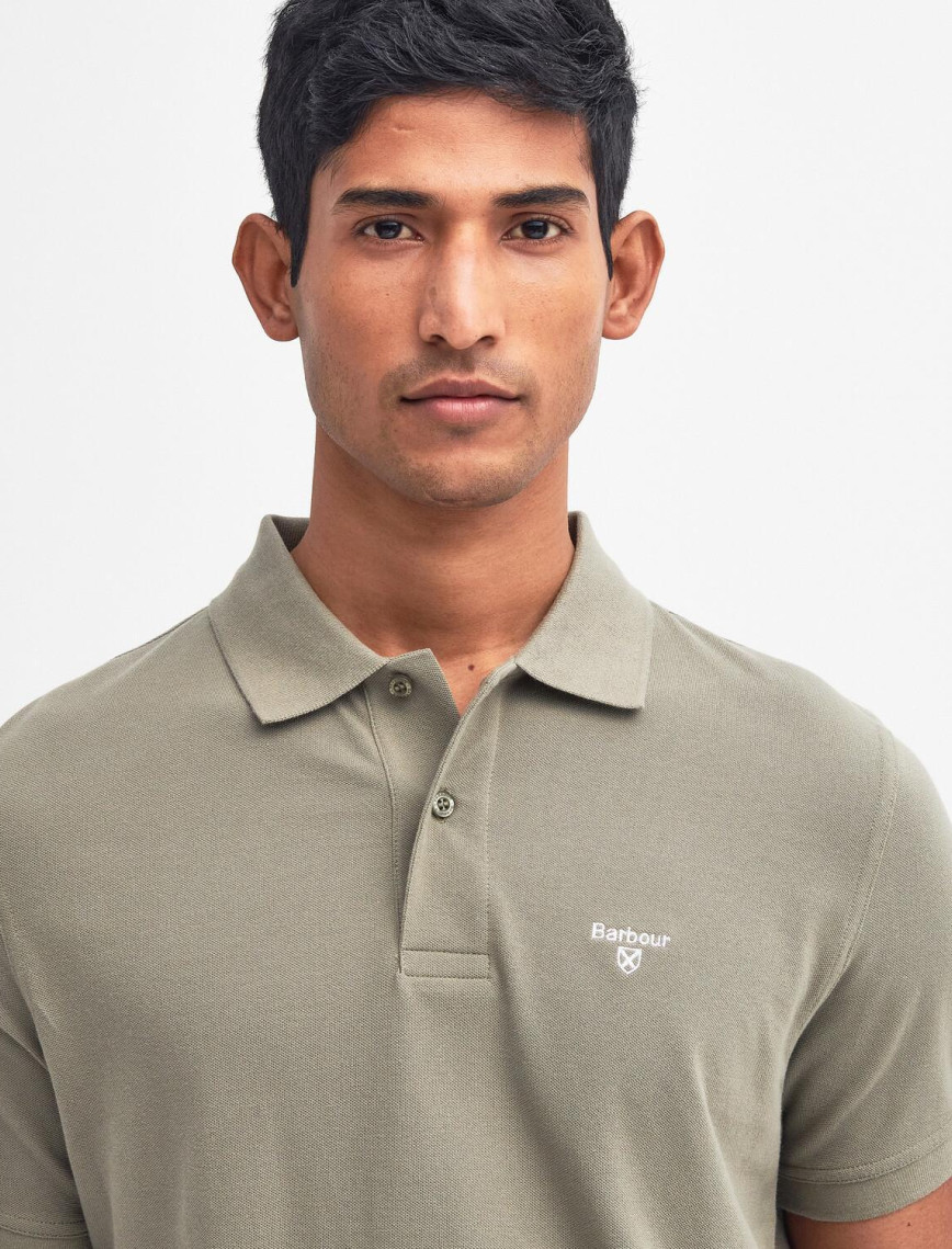 Barbour Lightweight Sports Polo Yaka Barbour Lightweight Sports Polo Yaka