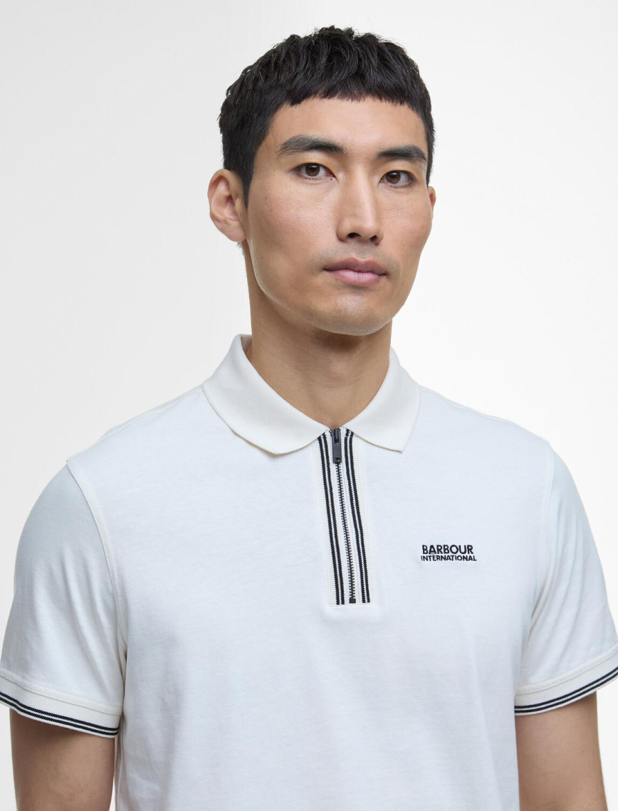 B.Intl Ollie Twin Tipped Placket Polo Yaka