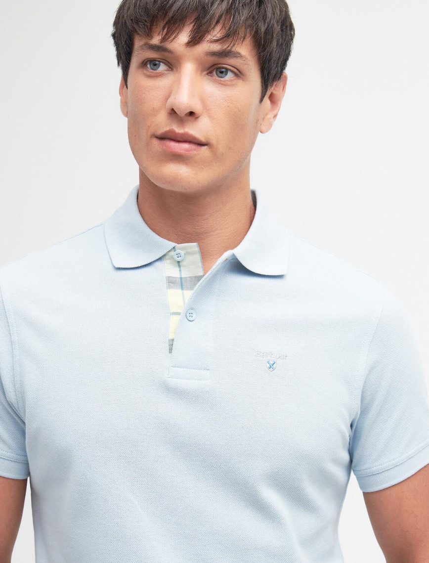 Barbour Tartan Pique Polo Yaka Barbour Tartan Pique Polo Yaka