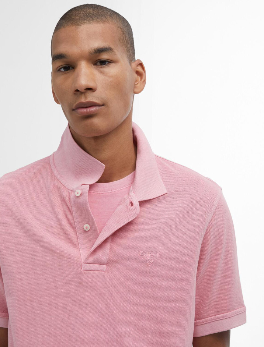 Barbour Washed Sports Polo Yaka Barbour Washed Sports Polo Yaka