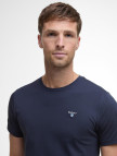 Barbour Tartan Trim Pique T-Shirt Barbour Tartan Trim Pique T-Shirt