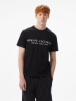 Armani Exchange Erkek Siyah Bisiklet Yaka T-Shirt