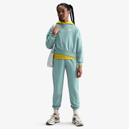 Nike Sportswear Club Fleece Genç Çocuk Yeşil Sweatshirt