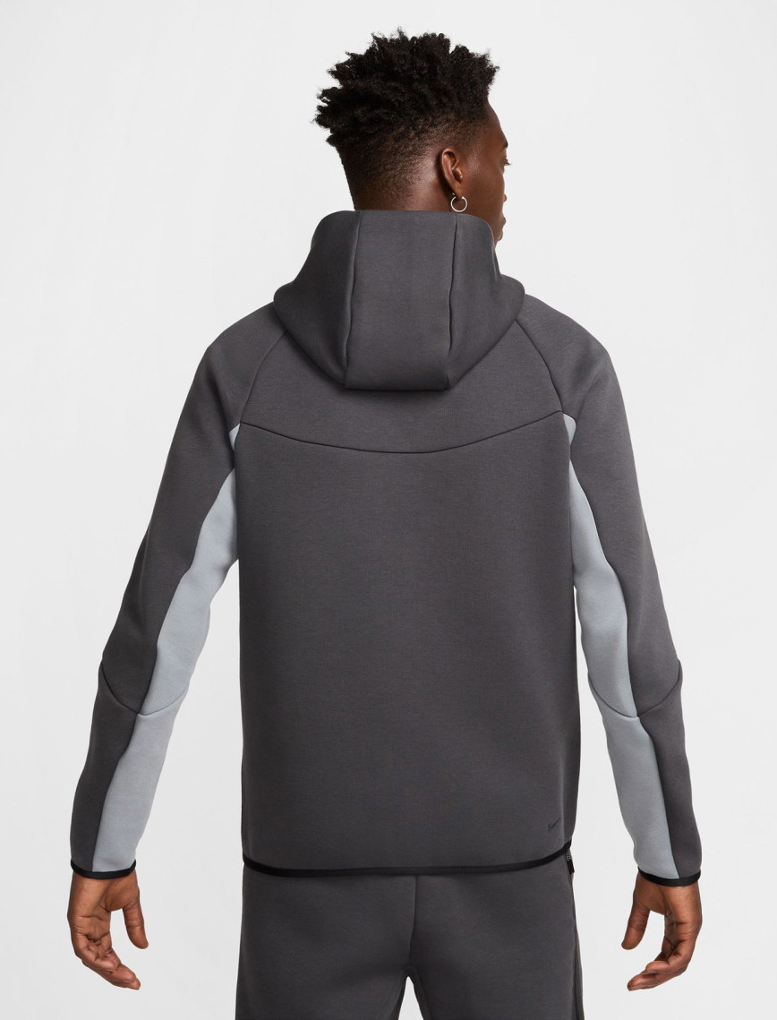 Nike Tech Fleece Erkek Gri Hoodie
