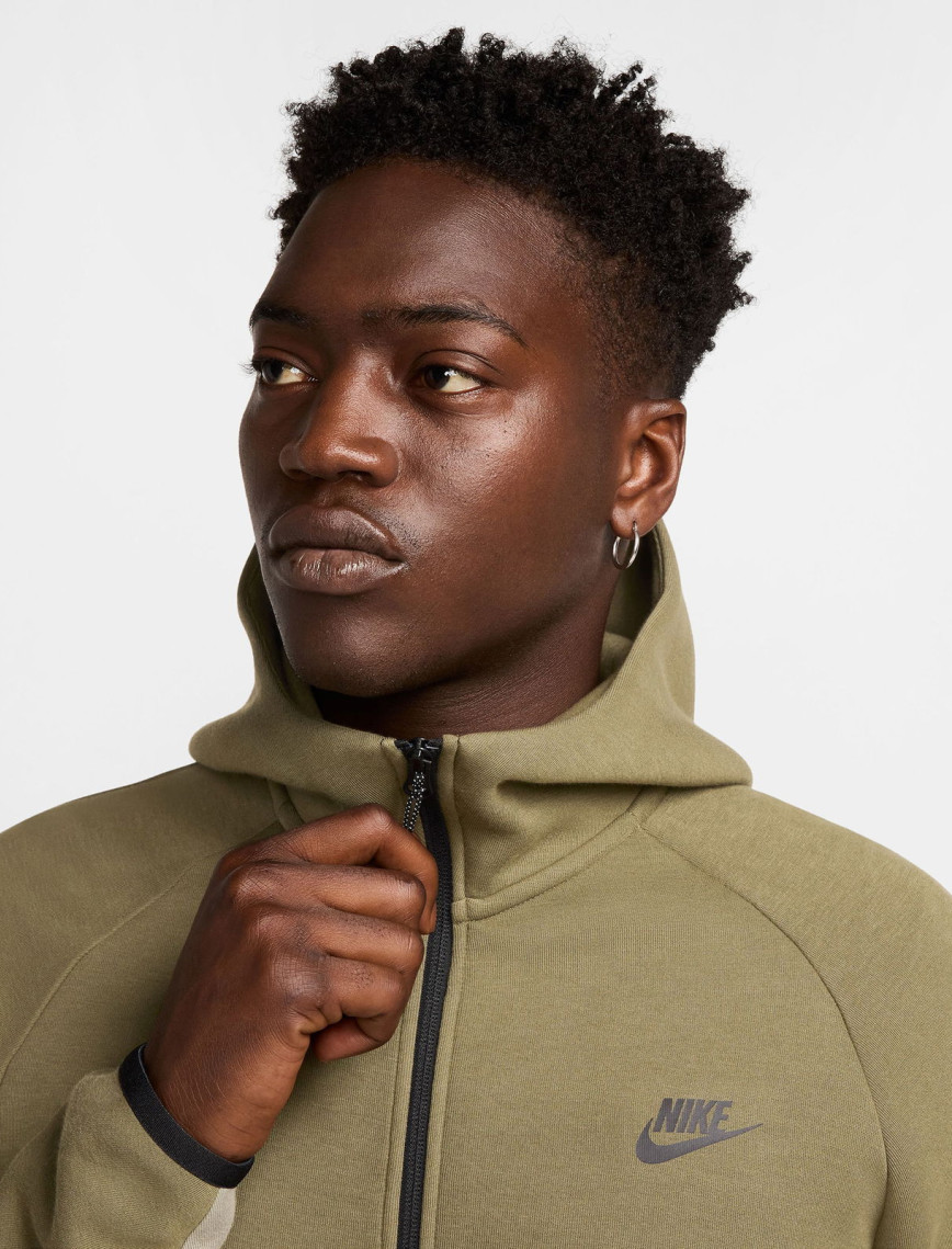 Nike Tech Fleece Erkek Yeşil Yağmurluk Nike Tech Fleece Erkek Yeşil Yağmurluk