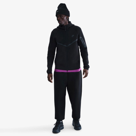 Nike Tech Fleece Erkek Siyah Hoodie