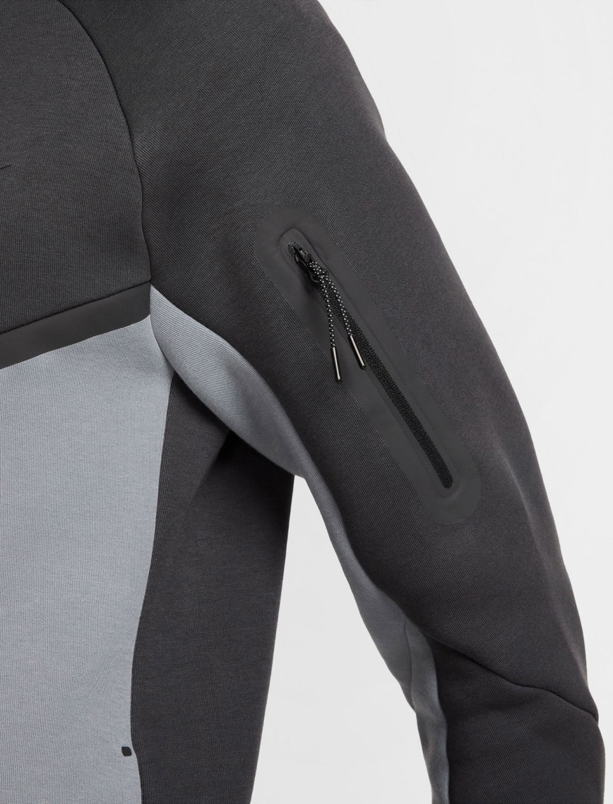 Nike Tech Fleece Erkek Gri Hoodie