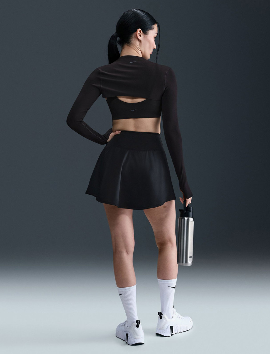 Nike One Dri-Fit Kadın Siyah Etek Nike One Dri-Fit Kadın Siyah Etek