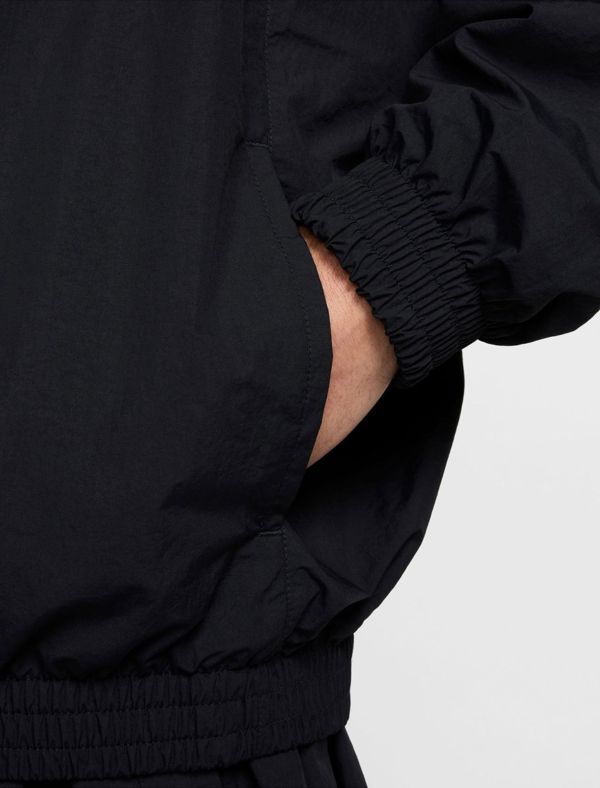 Nike Club Woven Erkek Siyah Ceket Nike Club Woven Erkek Siyah Ceket